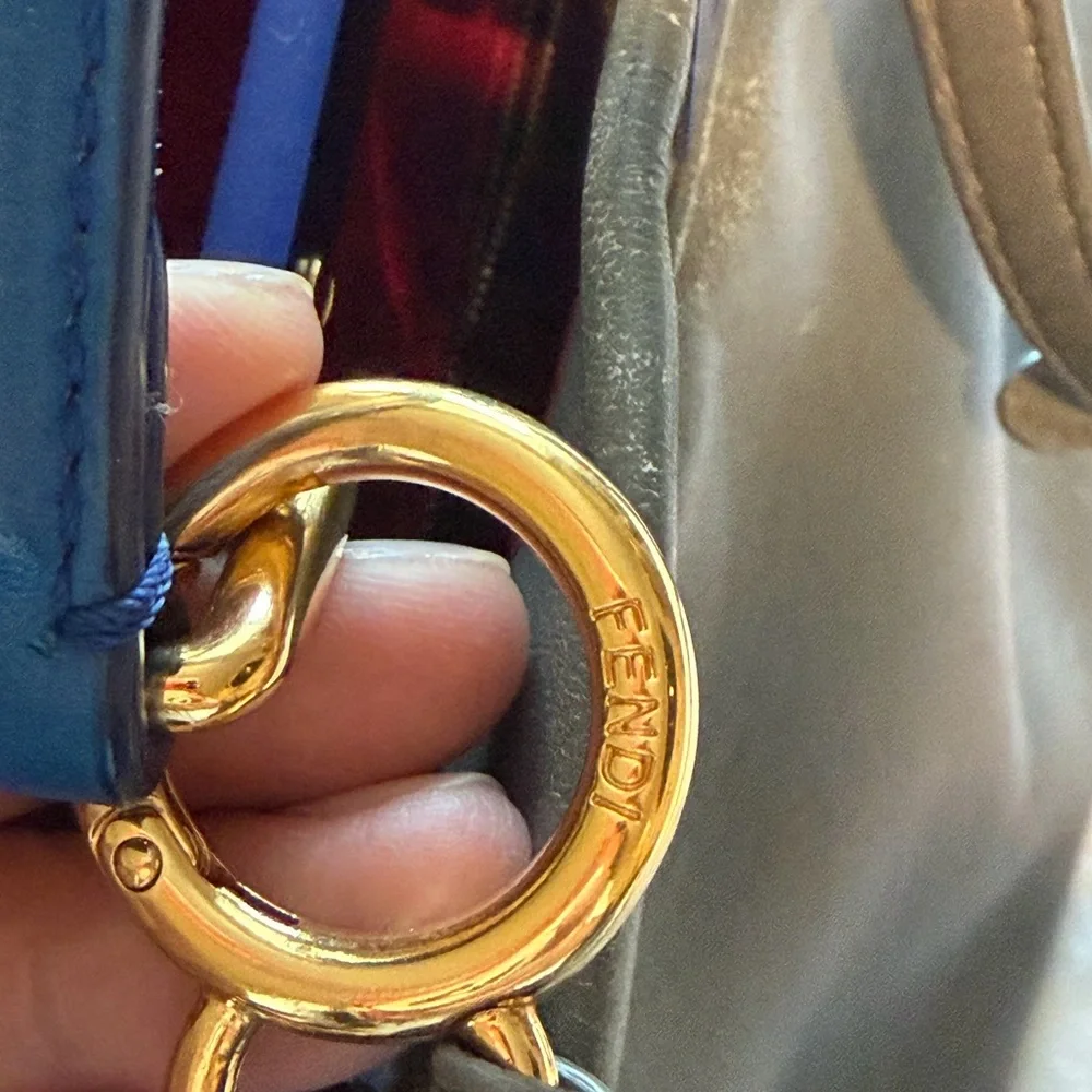 Fendi Leather Mini Peekaboo - Picture 9 of 16